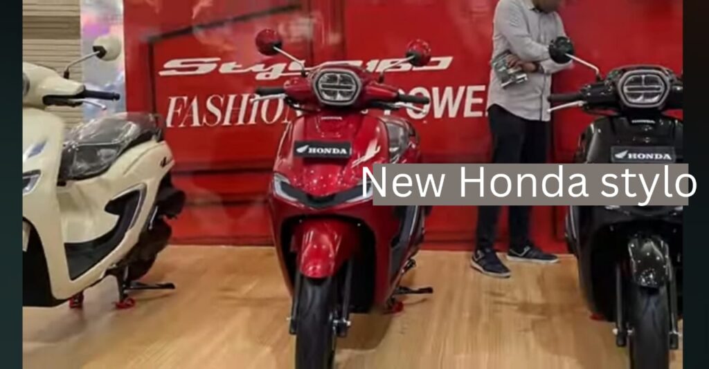 New Honda stylo 160 scooter 